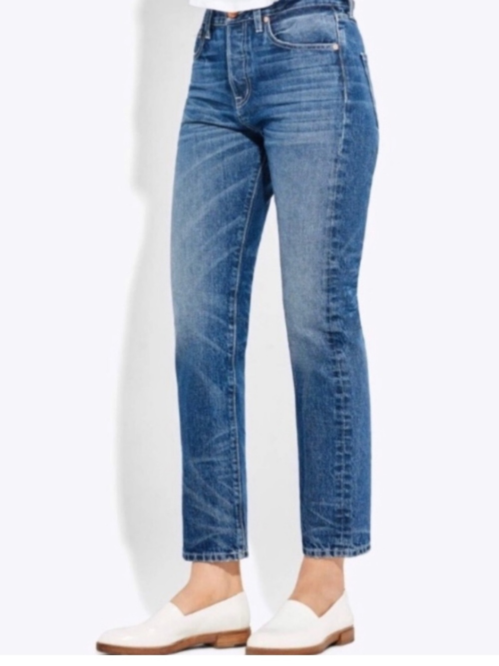 AYR Lil Dude High Rise Button Fly Ankle Jeans High Times Denim Women’s Size 25